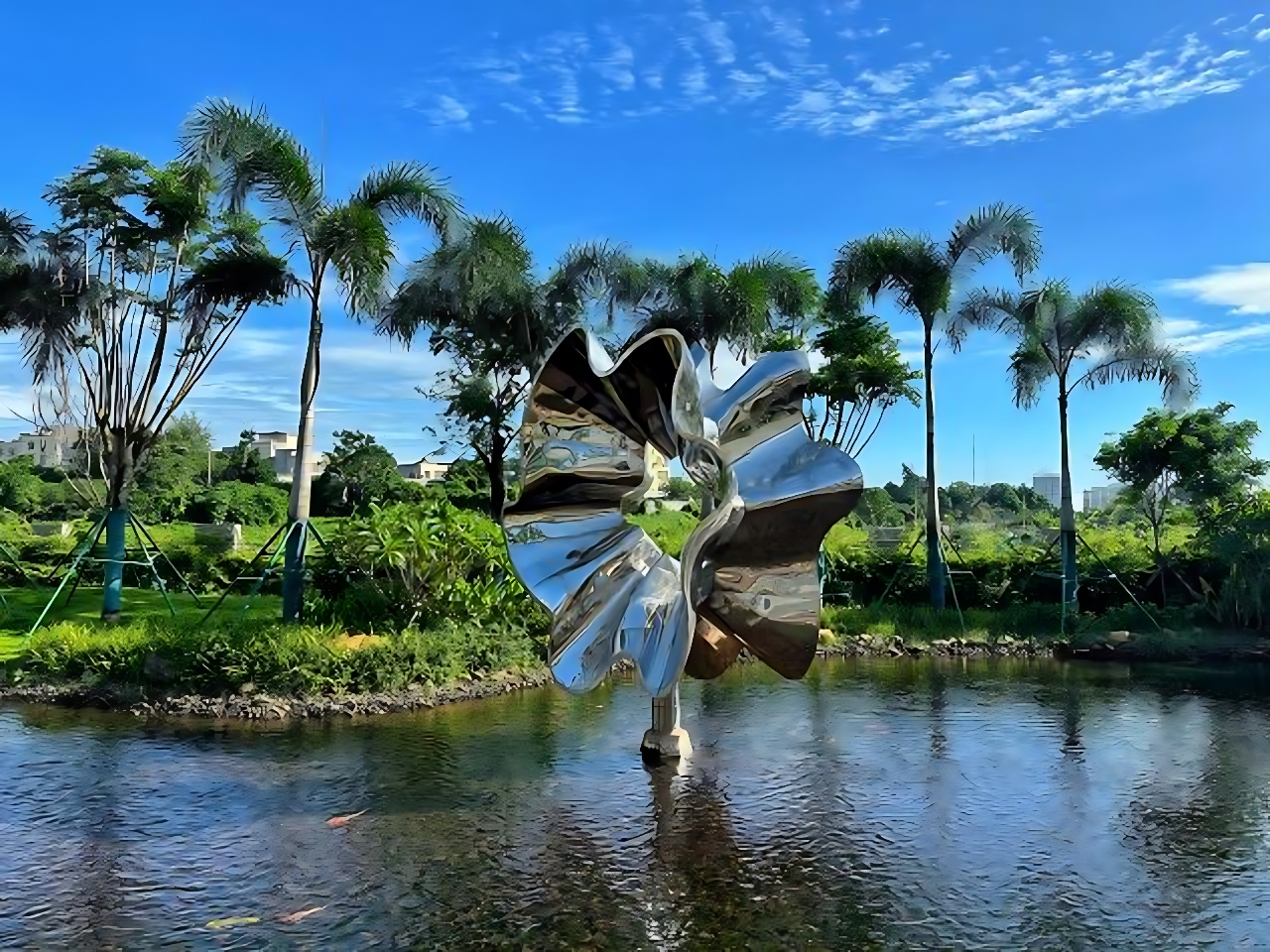 Green New Infrastructure for Future Cities of Free Trade Port - Haikou Dingcun Submerged Reclaimed Water Plant